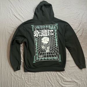 Black Rose Hoodie Men’s